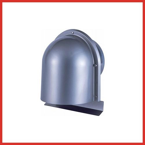 長丸形パイプフード ステンレス製 [GFL-150M] 水切り板・アミ付 給気専用 高須産業