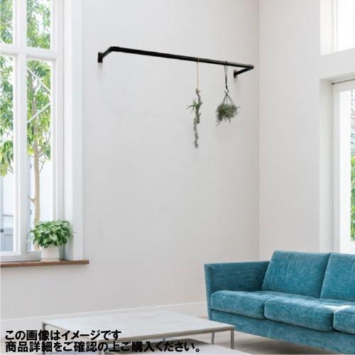 室内・屋外物干金物 壁付U型ハンギングパイプ Φ34 高さ253×幅912 DRY・WAVE ドライ...