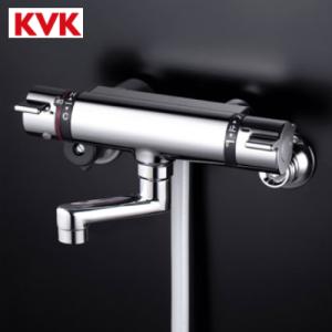 サーモスタット式シャワー(80mmパイプ付) KVK  [KF800TN] 水栓金具   優良配送