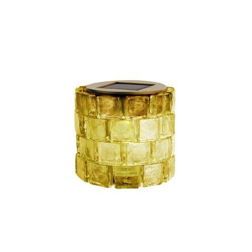 ソーラーガーデンライト Igloo イグルー ゴールド [KL-10434] ソーラーパネル付で自動...