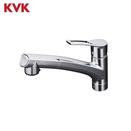 キッチン用水栓 シングルレバー式シャワー付混合栓 KVK [KM5021JT] 一般地用 混合水栓 ...