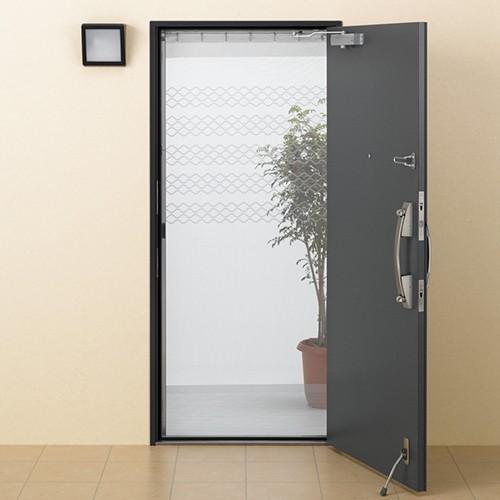 玄関網戸 [M-1] 超簡単網戸 川口技研 納期約1週間