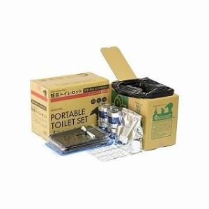 防災グッズ クリーンズファミリー簡易トイレ付 トイレセット100回 1箱 [MHCF-301] 長期...