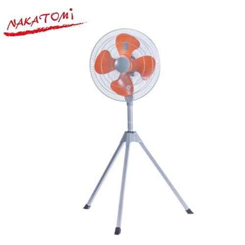 扇風機 45cm全閉式スタンド扇 ナカトミ [OPF-45SZ] 4枚羽根 単相100V 自動首振り...