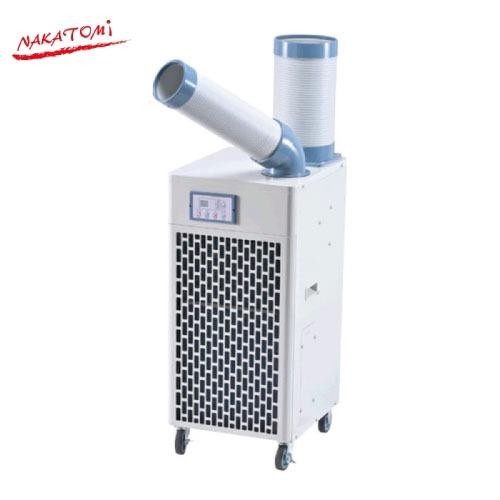 冷暖スポットエアコン 自動首振り付 ナカトミ [SAC-27HCS] 冷房2.3/2.7kW暖房1....