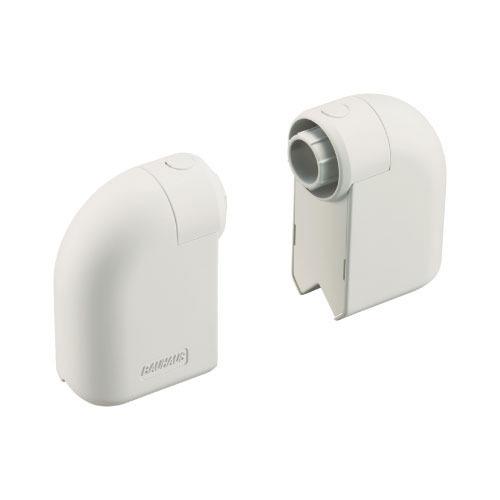 水まわり用手すり BAUHAUS 32ソフトアクアレール 出隅ブラケット 2個入 マツ六 [SAQ-...