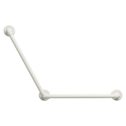 水まわり用手すり BAUHAUS 32ソフトアクアレール L型自在ハンド φ32×600×600mm...