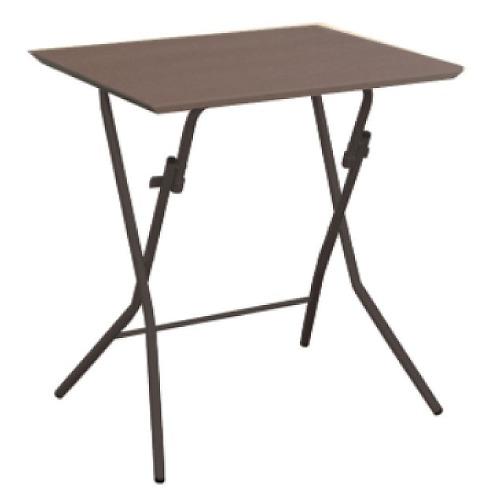 スタンドタッチテーブル 幅60cm ダークブラウン/ブラック [SB-645TD] 机 ルネセイコウ...