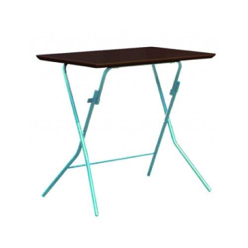 スタンドタッチテーブル 幅75cm ダークブラウン/シルバー [SB-755TAD] 机 ルネセイコ...