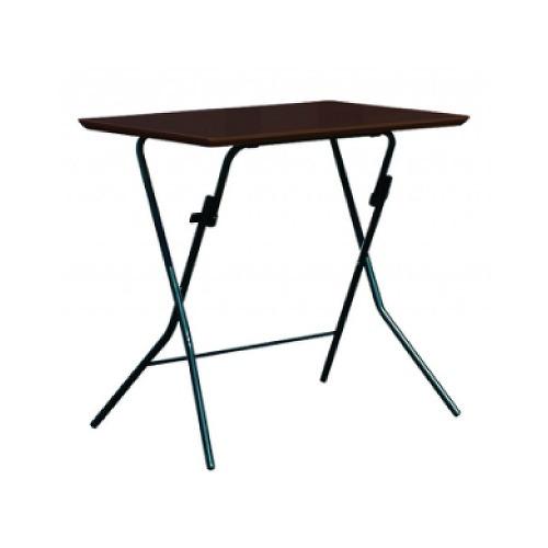 スタンドタッチテーブル 幅75cm ダークブラウン/ブラック [SB-755TD] 机 ルネセイコウ...