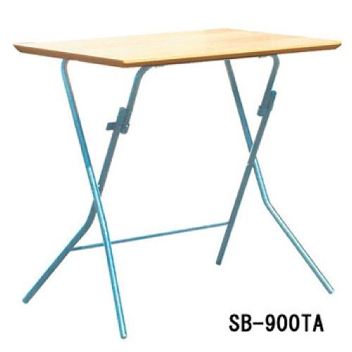 スタンドタッチテーブル 幅90cm ナチュラル/シルバー [SB-900TA] 机 ルネセイコウ メ...