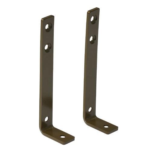 玄関用 木製踏台 SD 上がりかまち用別売固定金具 L128mm 2本入 マツ六 [SD115B] ...