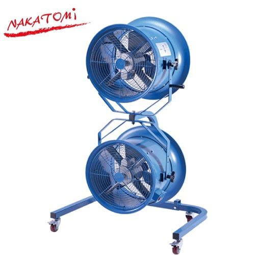 扇風機 45cmツインジェットファン ナカトミ [SJF-450TW] 3枚羽根 単相100V 自動...