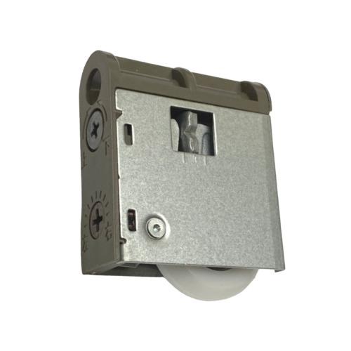 【定形外郵便送料無料】木製用調整戸車 SR2型 V型 木口付け用 [SR2-V4-PP-tkg] コ...