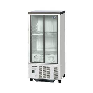 【納期約2週間】 冷蔵 小形ショーケーススライド扉 [SSB-48DTL] 定格内容積92L 冷却内...