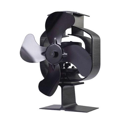 電源なしで暖気循環 首振りストーブファン ストーブの上に置くだけ [STFALLSBK] 電源不要サ...