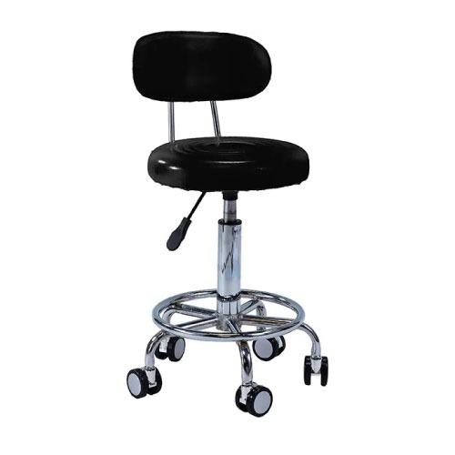 椅子 キャスター付きキッチンスツール 4脚セット ブラック [TAN-272BK] ガス圧昇降 無段...