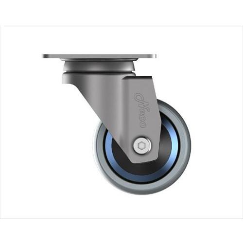 カラフルキャスター Neoo 直径25mm [TANNER854-1013] グレー×サックスブルー...