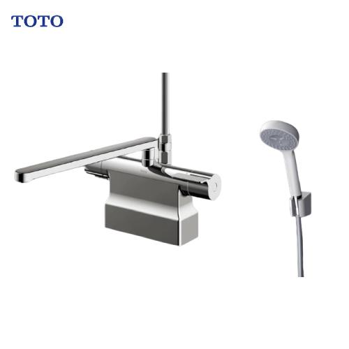 浴室用水栓 台付サーモスタット混合水栓 TOTO [TBV03423J1] スパウト長さ300mm ...