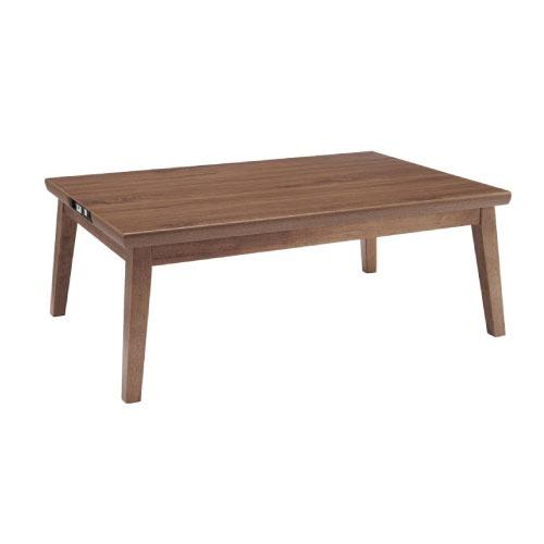 USBポート付こたつテーブル リビングコタツ 105×70cm 長方形 [YK-WCT1051USB...