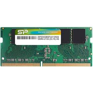 シリコンパワー ノートPC用メモリDDR4-2133(PC4-17000) 4GB×1枚 260pin 1.2V CL15 SP004GBS