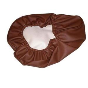 国産品 厚手合皮素材！ ホンダ ジョルノ 専用設計シートカバー 取り付け簡単 被せるだけの口ゴム式 GIORNO(AF77) (ブラウン)