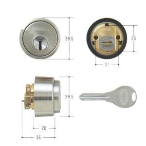GOAL(ゴール) V18シリンダー LXタイプ GCY-211 玄関 扉厚33mm〜42mm向け GCY211 AS・LX