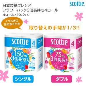 スコッティ トイレットペーパー フラワーパック...の詳細画像1