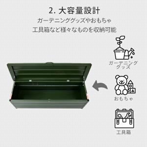 ベンチストッカー 収納ボックス 屋外 収納 幅...の詳細画像4