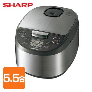 炊飯器 5合炊き シャープ 一人暮らし用 5.5合炊き炊飯器 マイコン式炊飯器 KS-S10J(S) 炊飯ジャー ライスクッカー １人暮らし 炊飯機 新生活｜くらしのeショップ