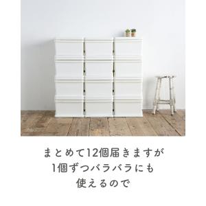 収納ケース 収納ボックス 12個セット 幅35...の詳細画像4