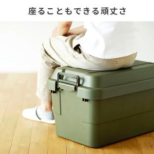 トランクカーゴ 座れる 収納ボックス 収納ケー...の詳細画像2