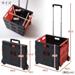 ショッピングカート 折りたたみ 42Lタイプ ...の詳細画像5