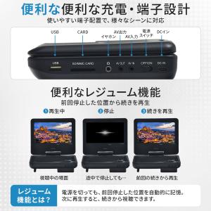 ポータブルDVDプレーヤー 本体 7型 7イン...の詳細画像3
