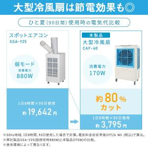 冷風機 冷風扇 羽根なし 大型冷風機 業務用冷...の詳細画像3