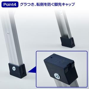 洗車台 作業台 アルミ作業台 足場 (高さ60...の詳細画像5