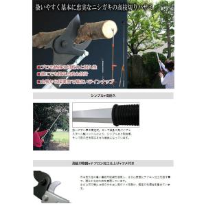 高枝切りばさみ ロング剪定鋏 2.0m N-1...の詳細画像3