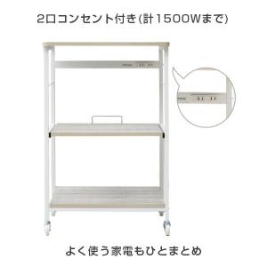 レンジ台 大型レンジ対応 幅57 奥行き45....の詳細画像3