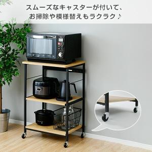 レンジ台 大型レンジ対応 幅57 奥行き45....の詳細画像5