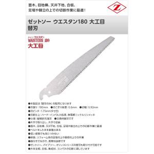 ゼットソー ウエスタン180 大工目 替刃 1...の詳細画像1