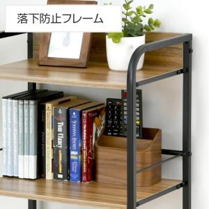 収納ラック キャスター付き 2段 ワゴン スリ...の詳細画像5