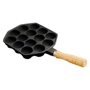 岩鋳（IWACHU） 南部鉄器 たこ焼き器 『 たこやき23穴 』 IH対応（100
