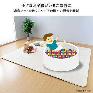 遮音マット 厚さ15mm 3畳相当 (85×2...の詳細画像4