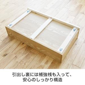 収納ボックス ベッド下 2個組 高さ23.5 ...の詳細画像5