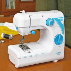 ポータブル ミシン UFR-727 ホワイトブルー ミシン 電動ミシン コンパクトミシン 初心者 簡単操作 はじめて みしん 母の日