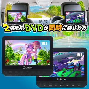 ポータブルDVDプレーヤー ヘッドレストモニタ...の詳細画像1