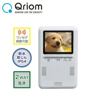 ワンセグテレビ ポータブルテレビ 2.8インチ YT-RTV280WN