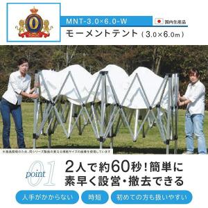 ワンタッチ オールアルミ60秒テント 3×6m...の詳細画像1