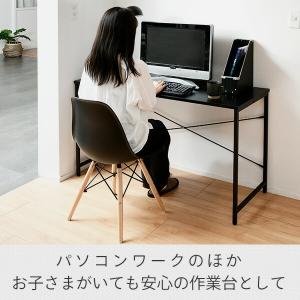 デスク 幅100 奥行49 高さ70 2口コン...の詳細画像2