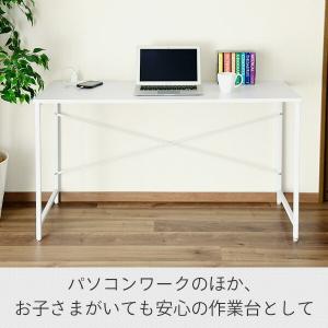 デスク 2口コンセント付き 幅120 奥行49...の詳細画像2